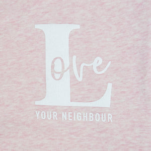 Teenie Pullover 'Pink Love' - für 9-14 Jährige - Love your Neighbour