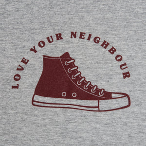 2.Wahl Teenie Langarmshirt 'Grey Shoe' - für 9-14 Jährige - Love your Neighbour